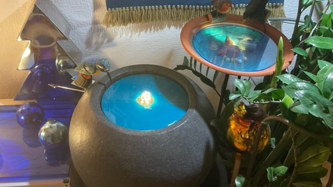 Garden Fountain "Ball Jr. LED"