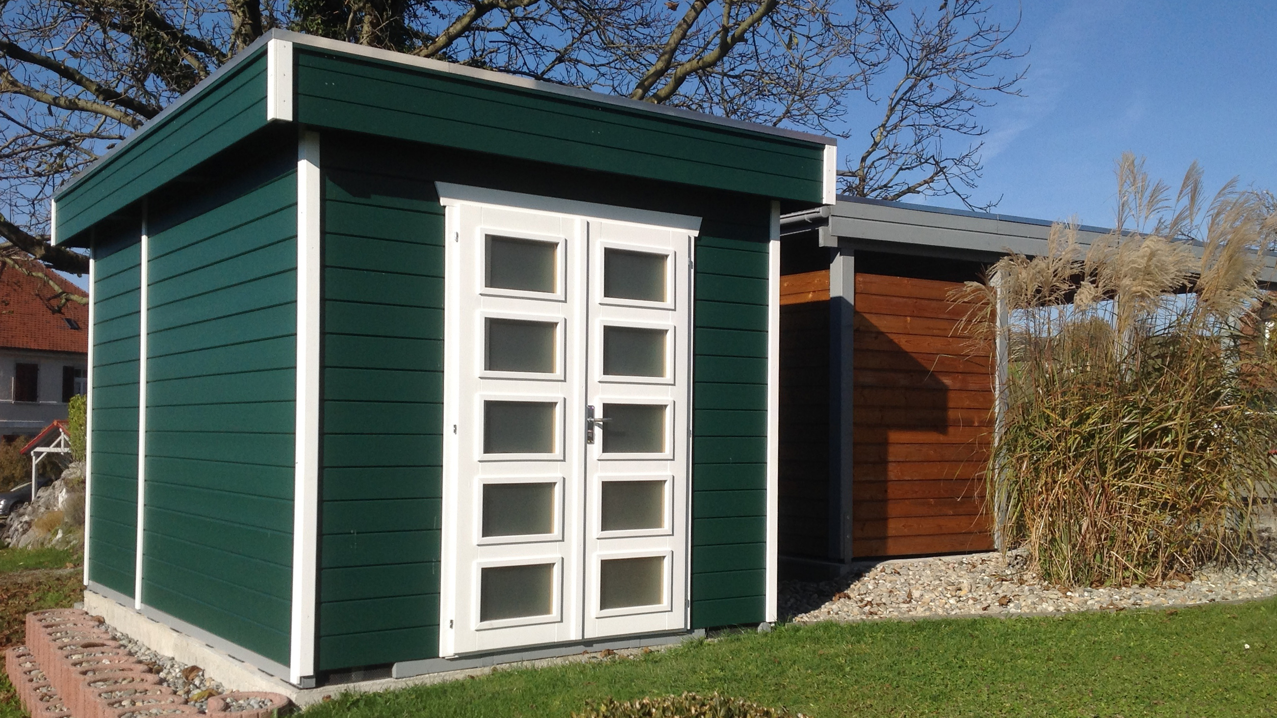 Skan Holz Venlo Gartenhaus