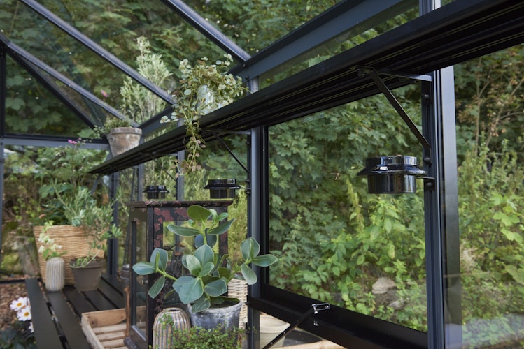 Juliana Gewächshaus Grand Oase Set inkl. Fundamentrahmen - 25,6 m²