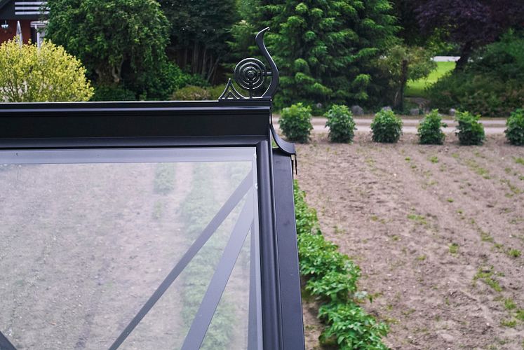 Juliana Montageleisten für Sicherheitsglas - Icon Gartenhaus 6 & 8 - 8,6 m² / 13,0 m²