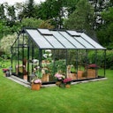 Vorschaubild Juliana Gewächshaus Gärtner - 16,2 m² / 18,8 m² / 21,4 m² inkl. gratis Fundamentrahmen & Startset im Wert von bis zu 798 € (bei anthrazit & Sicherheitsglas)