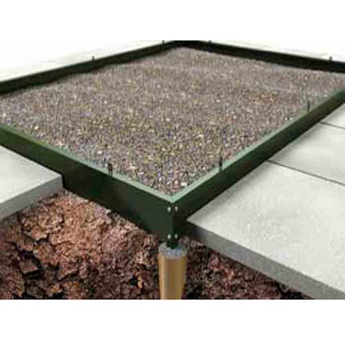 Juliana Stahlfundament für Gewächshaus Gärtner - 16,2 m² / 18,8 m² / 21,4 m²