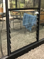 Juliana Lamellenlüfter inkl. Glas für Gewächshaus Premium, Orangerie & Gärtner