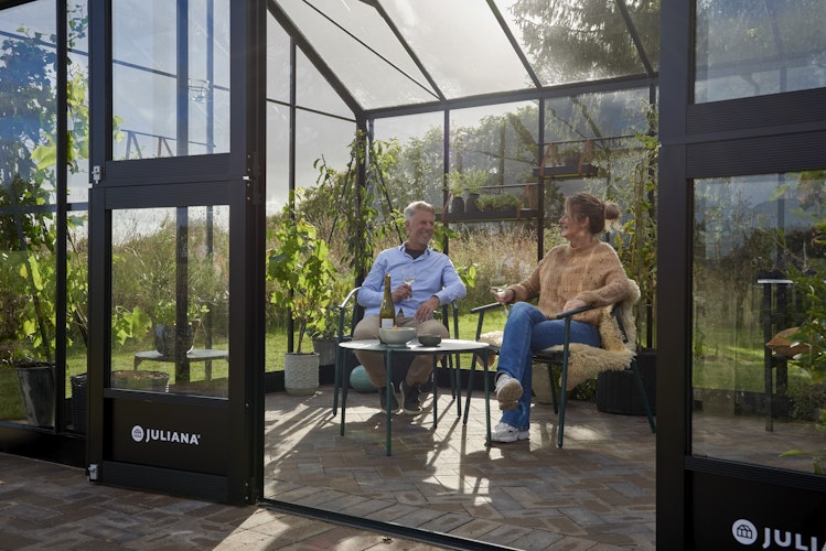 Juliana Gewächshaus Jubii 15,1 m² inkl. gratis Fundamentrahmen und Starterset im Wert von 668 €