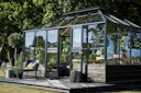 Vorschaubild Juliana Gewächshaus Grand Oase anthrazit - 3 mm Sicherheitsglas - für Mauer - 13,0 m²