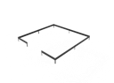 Vorschaubild Juliana Stahlfundament schwarz für Gewächshaus Oase - 8,8 m²
