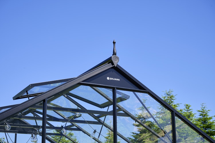 Juliana Gewächshaus Jubii 10,9 m² inkl. gratis Fundamentrahmen und Starterset im Wert von 578 €