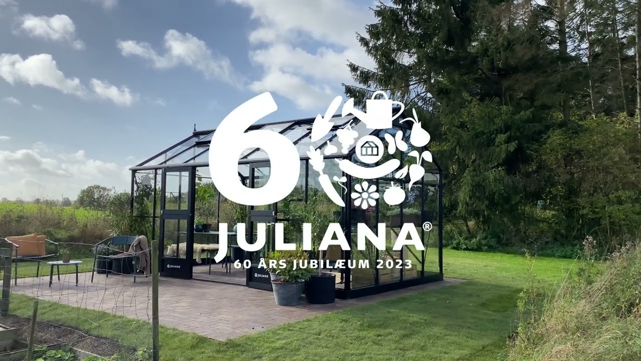 Juliana Gewächshaus Jubii 10,9 m² inkl. gratis Fundamentrahmen und Starterset im Wert von 578 €